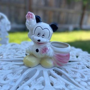 Walt Disney 1940s Mickey Mouse Planter